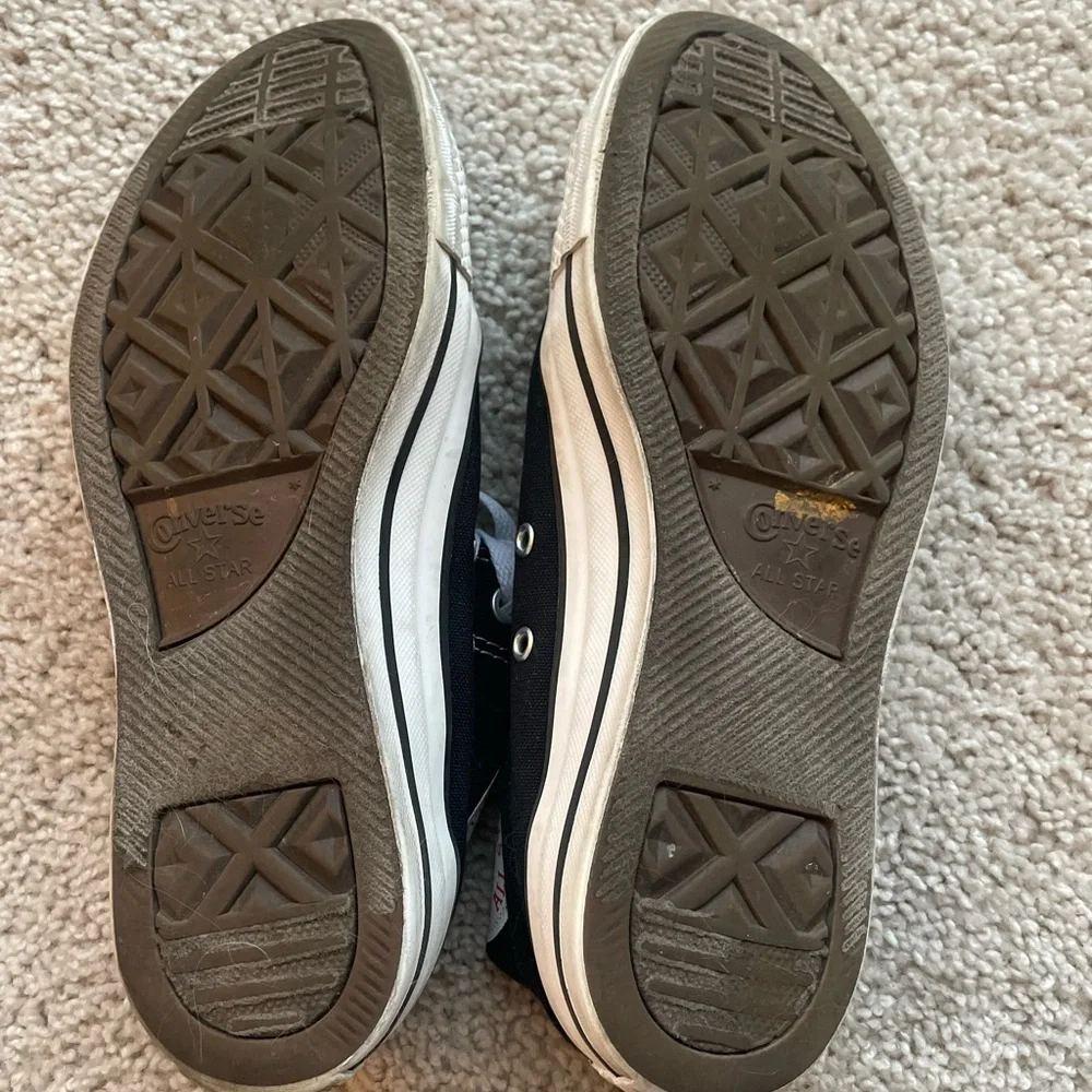 Converse Black High-Top Sneakers - Picture 9 of 10